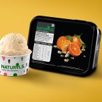 Orange Pistachio Ice Cream Tub