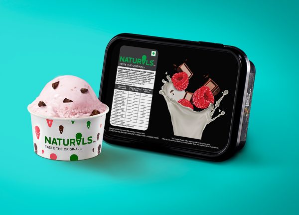 Raspberry Chocolate Ice Cream Tub