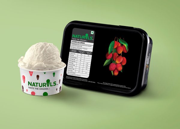 Lychee Ice Cream Tub