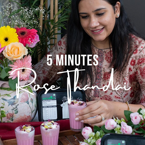 Rose Thandai