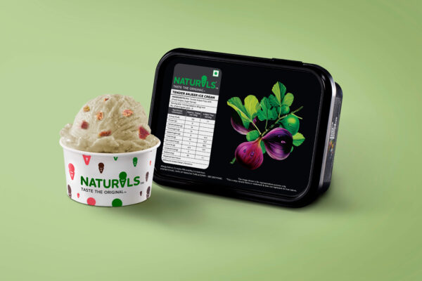Tender Anjeer Ice Cream Container